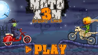 Moto X3M Spooky Land