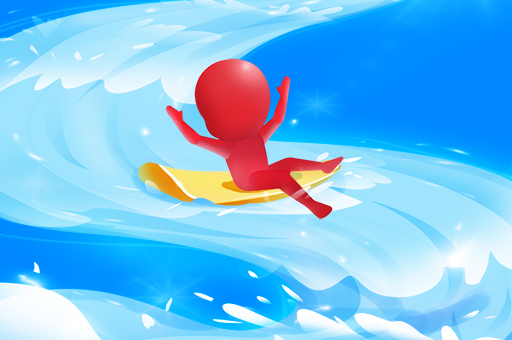 Aquapark Surfer Race Gameplay Screenshot 1 - Play Online