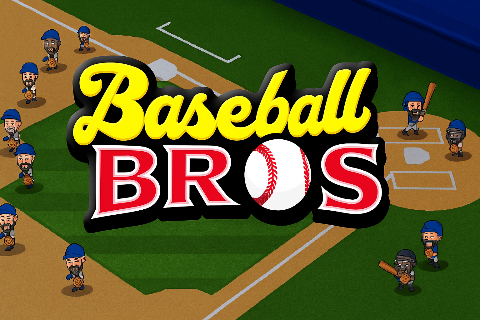 Baseball Bros Gameplay Screenshot 1 - Play Online