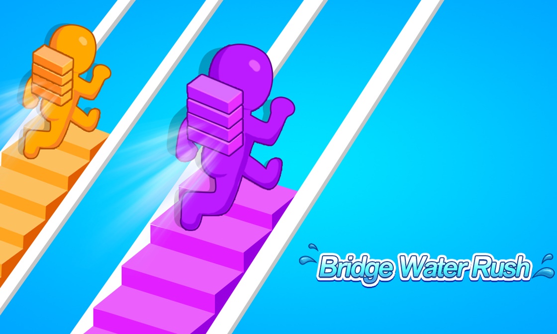Bridge Water Rush Gameplay Screenshot 1 - Play Online