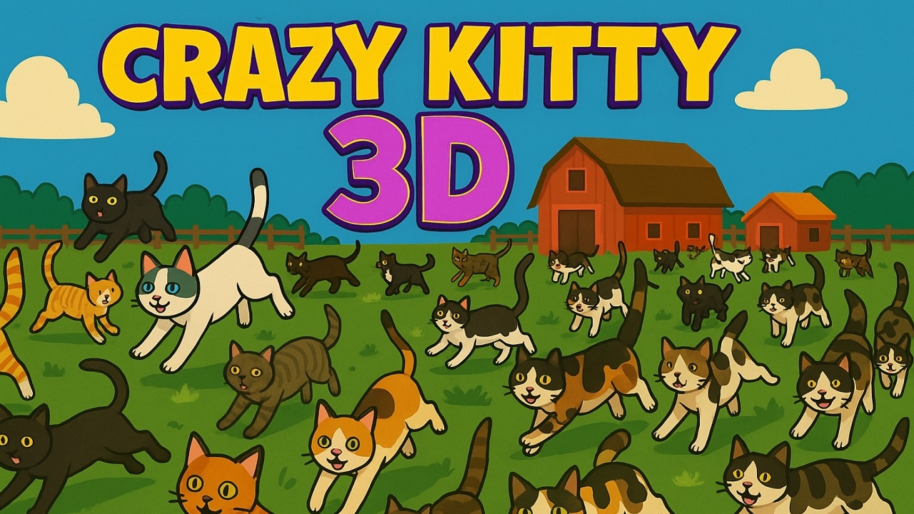 Crazy Kitty 3D Gameplay Screenshot 1 - Play Online