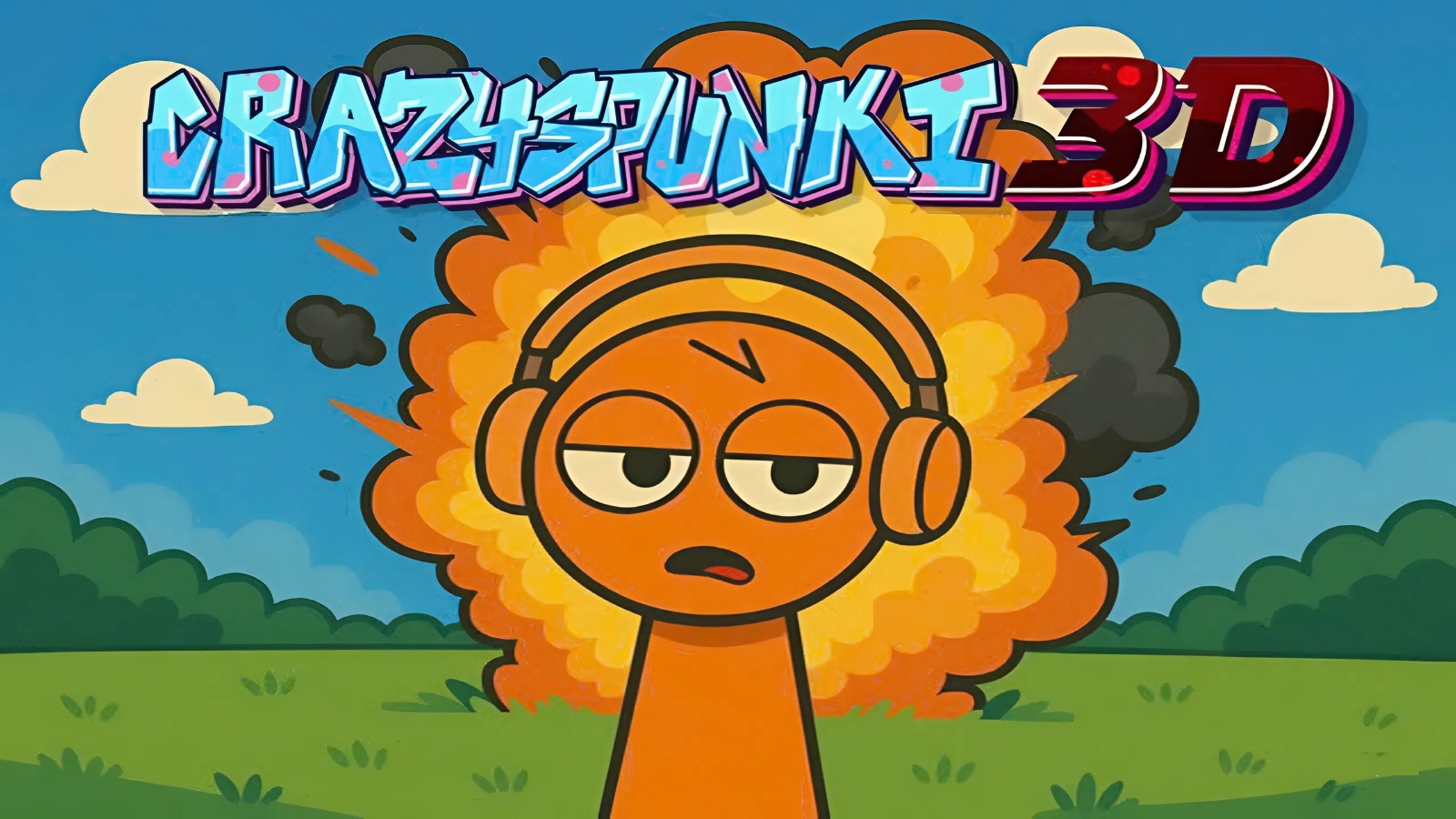 Crazy Sprunki 3D Gameplay Screenshot 1 - Play Online