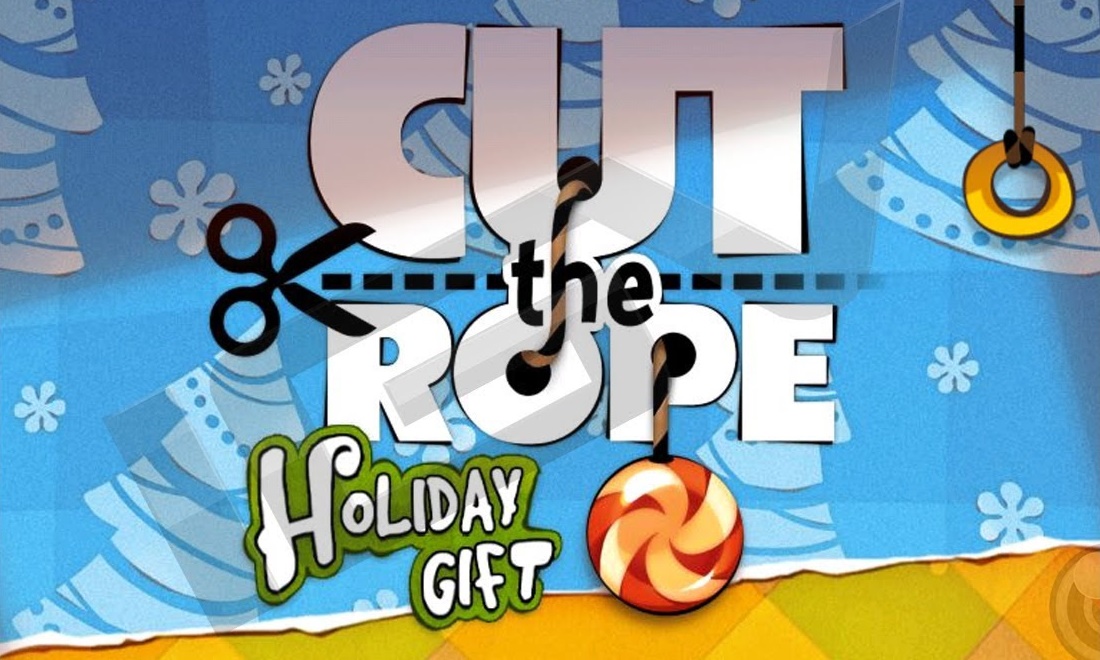 Cut the Rope: Holiday Gift Gameplay Screenshot 1 - Play Online