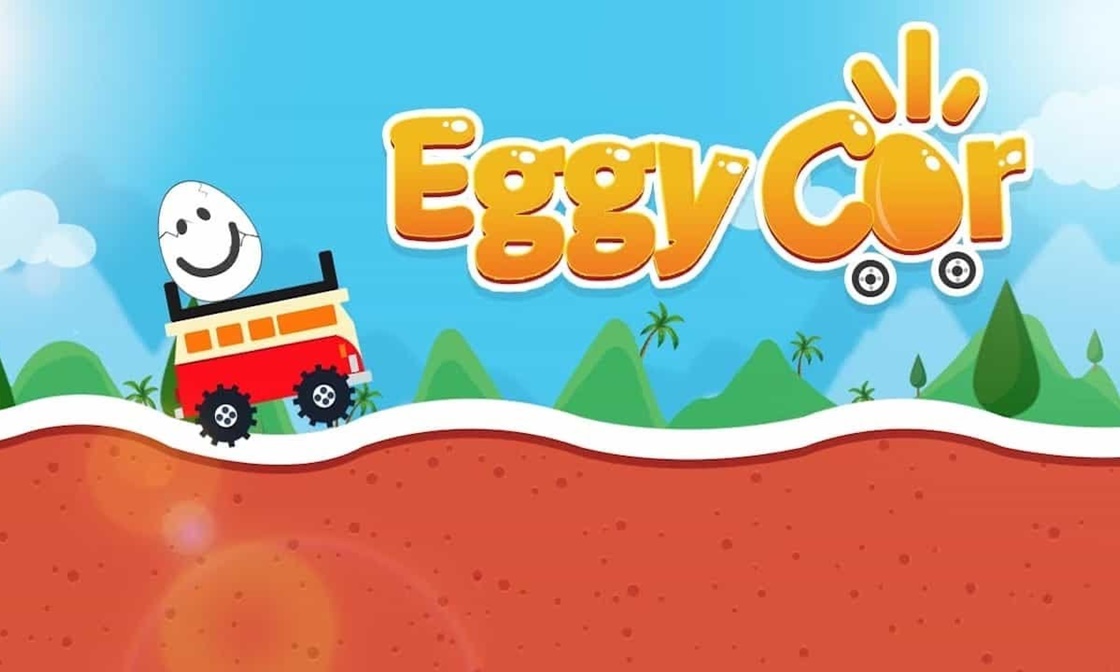 Eggy Car Gameplay Screenshot 1 - Play Online