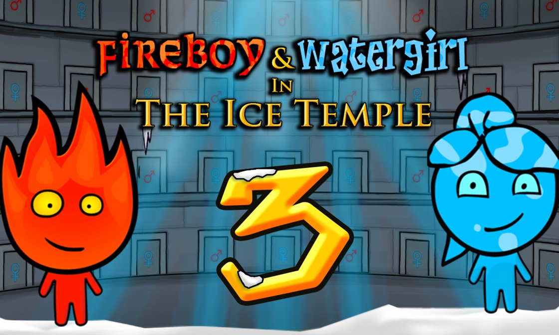 Fireboy and Watergirl 3 Ice Temple Gameplay Screenshot 1 - Play Online
