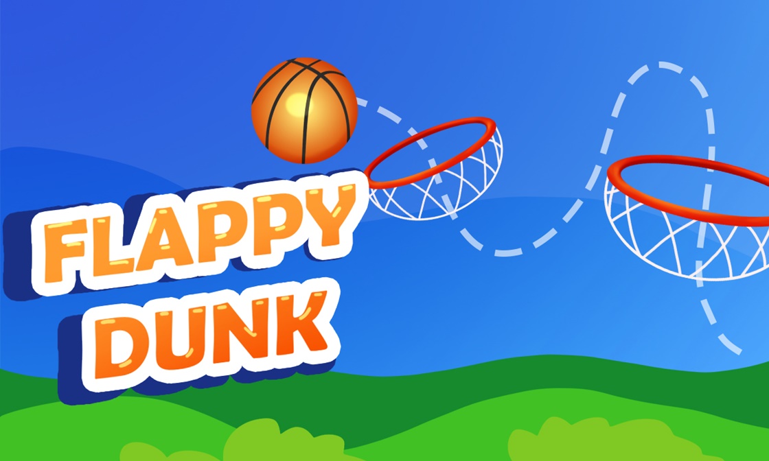 Flappy Dunk Gameplay Screenshot 1 - Play Online