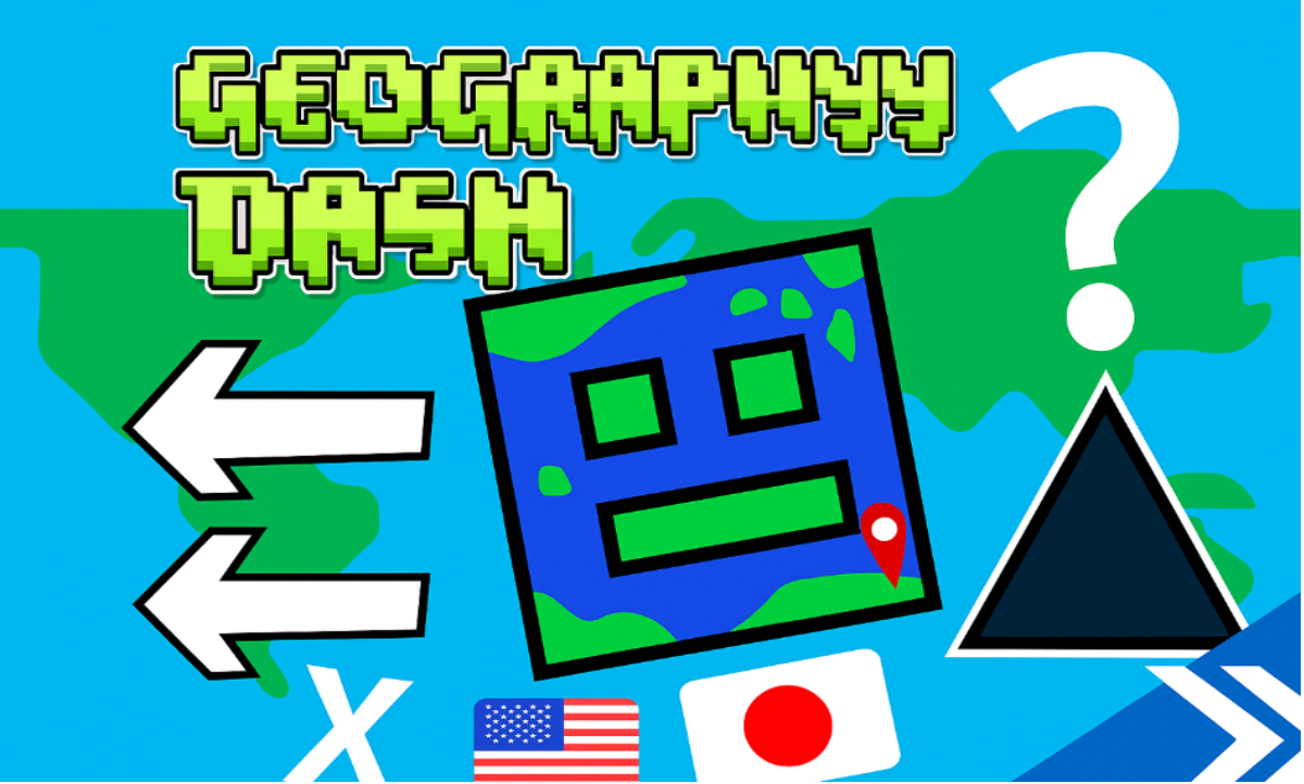 Geography Dash Gameplay Screenshot 1 - Play Online