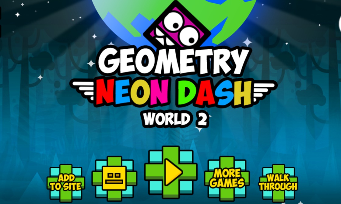 Geometry Neon Dash World Two