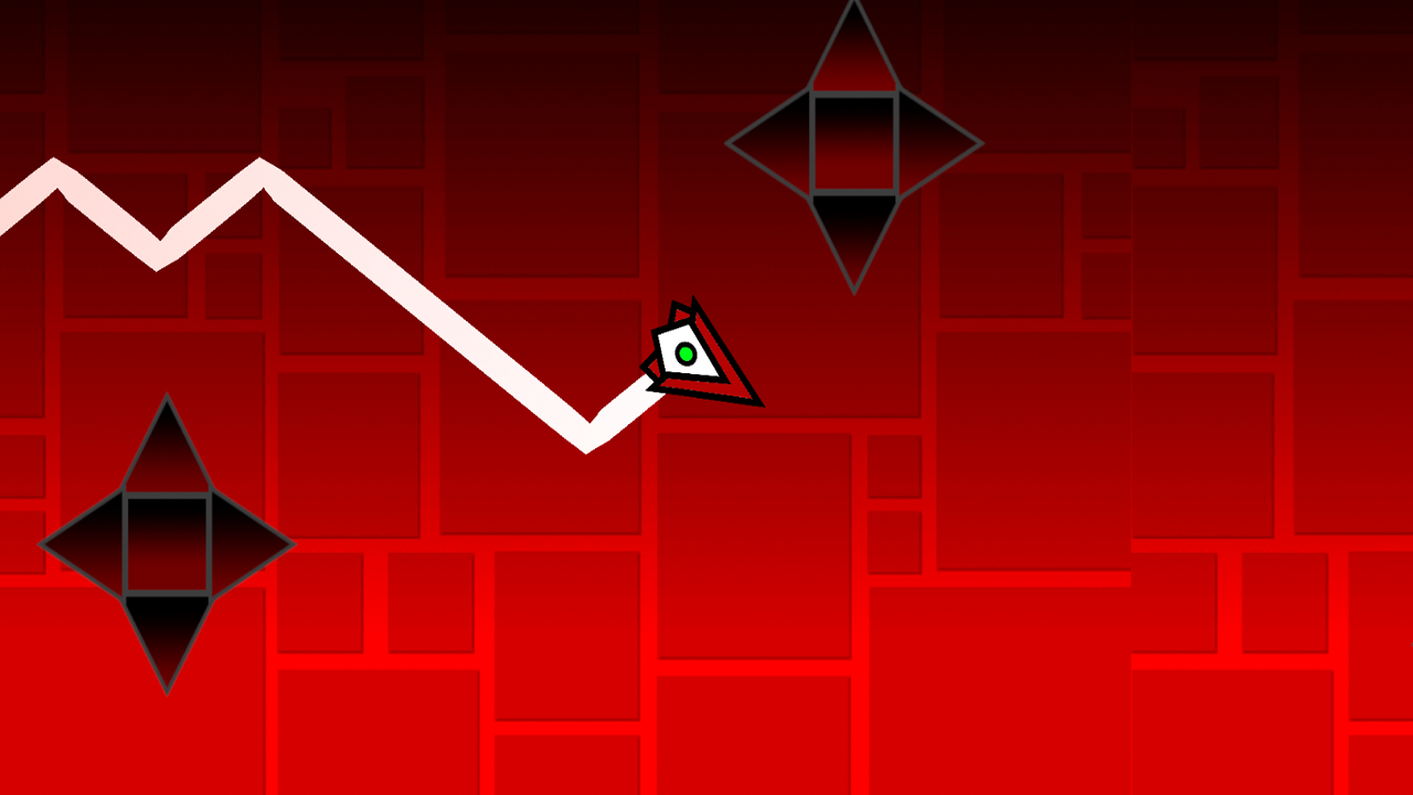 Geometry Red Wave PHONK Gameplay Screenshot 1 - Play Online