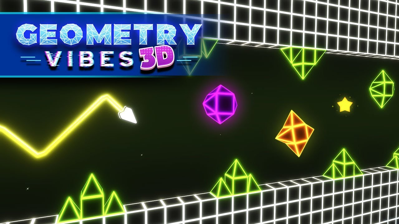 Geometry Vibes 3D Gameplay Screenshot 1 - Play Online