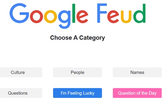 Google Feud Gameplay Screenshot 1 - Play Online