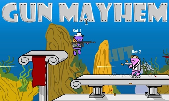 Gun Mayhem Gameplay Screenshot 1 - Play Online