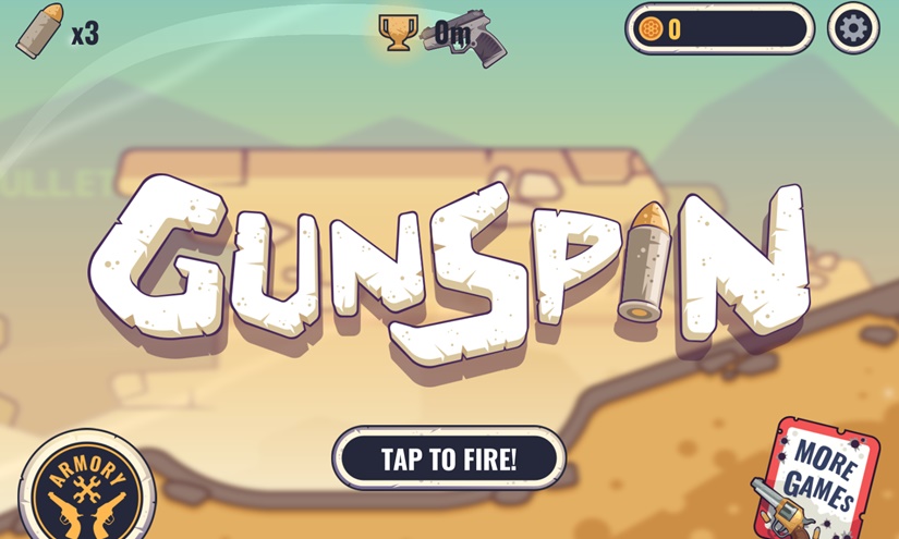 GunSpin Gameplay Screenshot 1 - Play Online