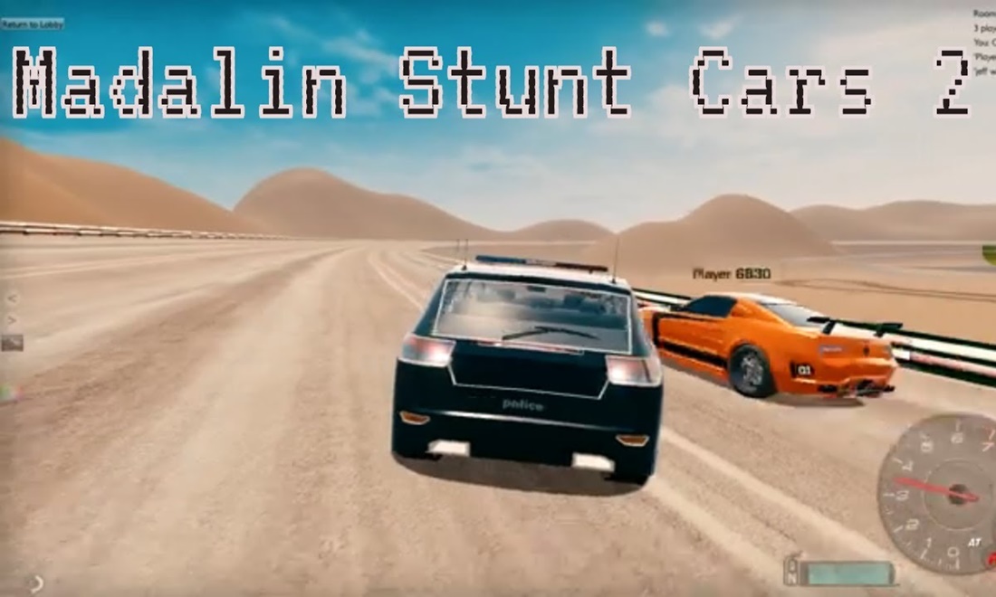 Madalin Stunt Cars 2 Gameplay Screenshot 1 - Play Online