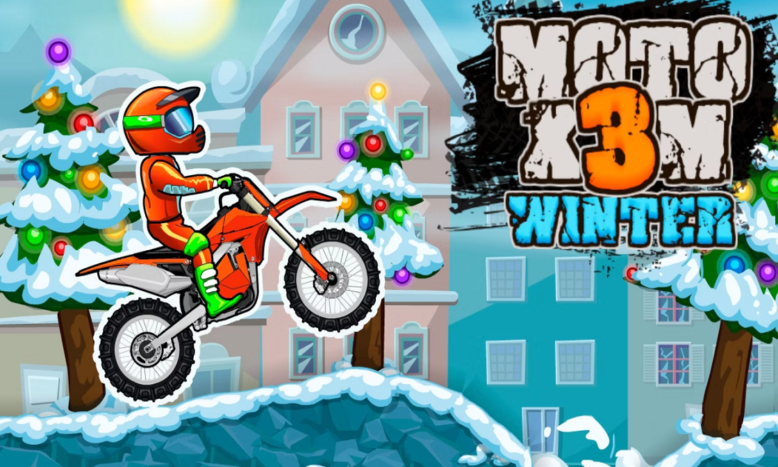 Moto X3M 4 Winter Gameplay Screenshot 1 - Play Online
