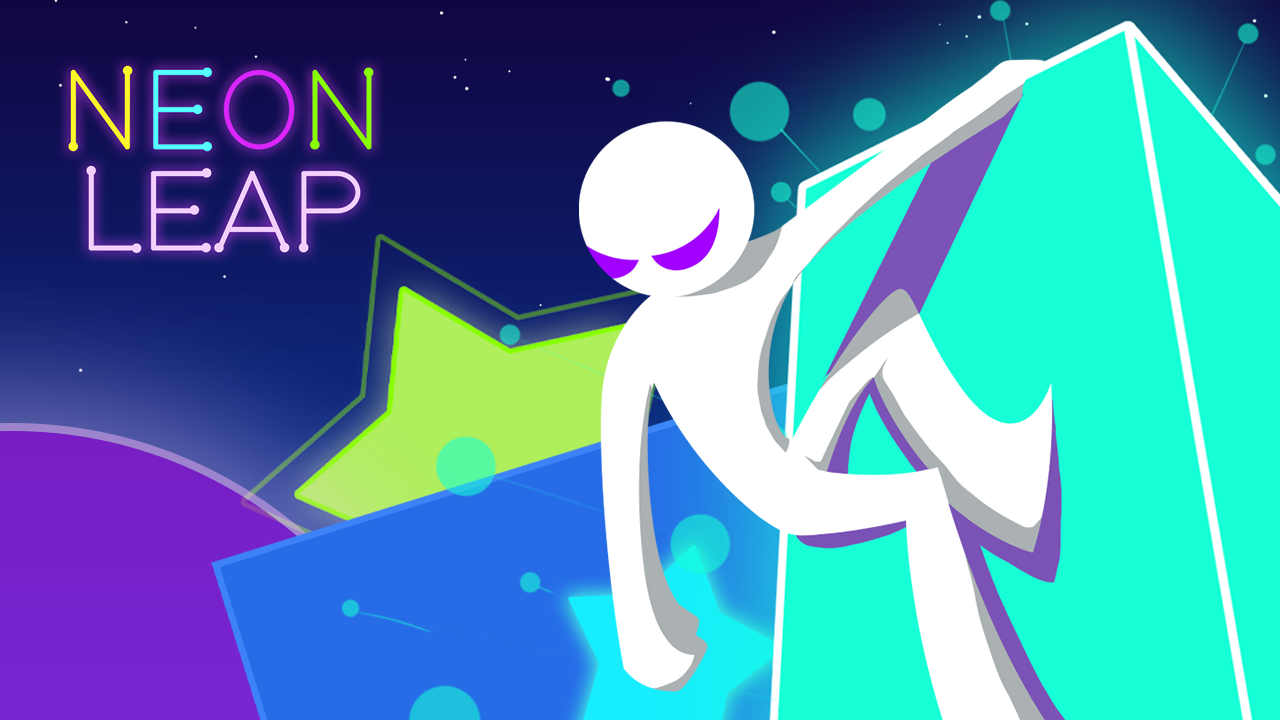 Neon Leap Gameplay Screenshot 1 - Play Online