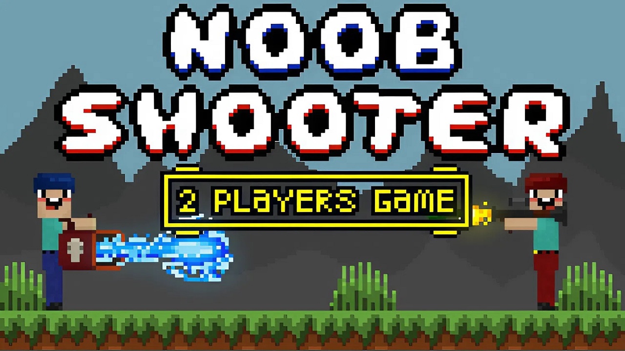 Noob Shooter: 2 Players Gameplay Screenshot 1 - Play Online