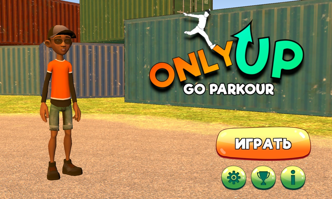 Only UP GO Parkour Gameplay Screenshot 1 - Play Online