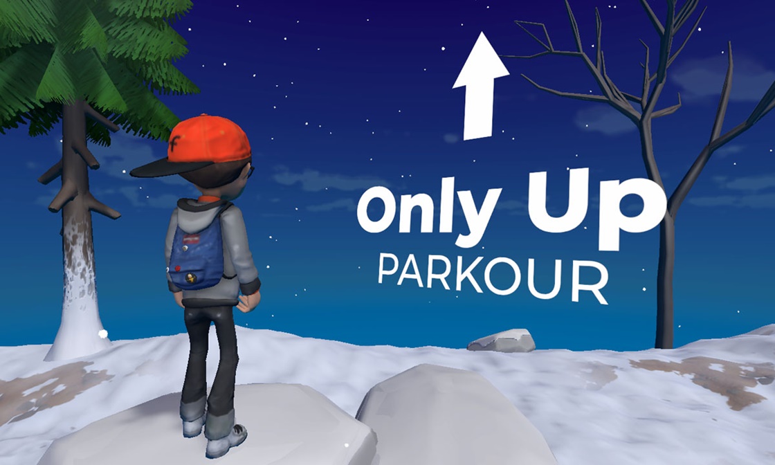 Only Up Parkour Gameplay Screenshot 1 - Play Online