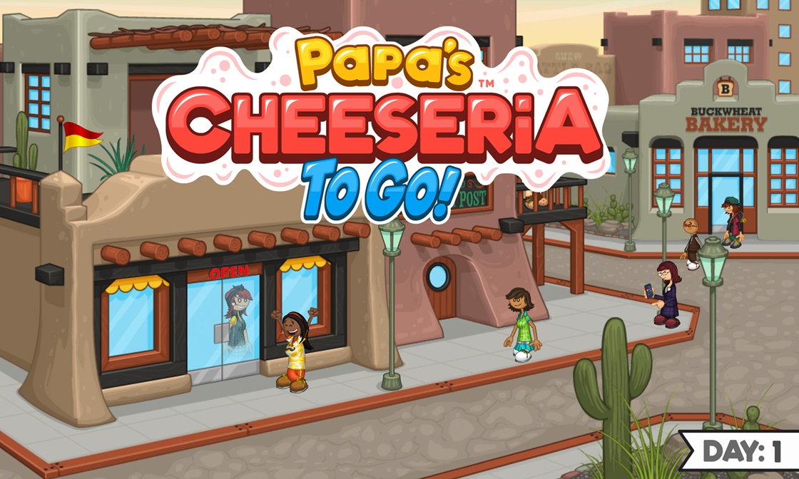 Papa's Cheeseria Gameplay Screenshot 1 - Play Online