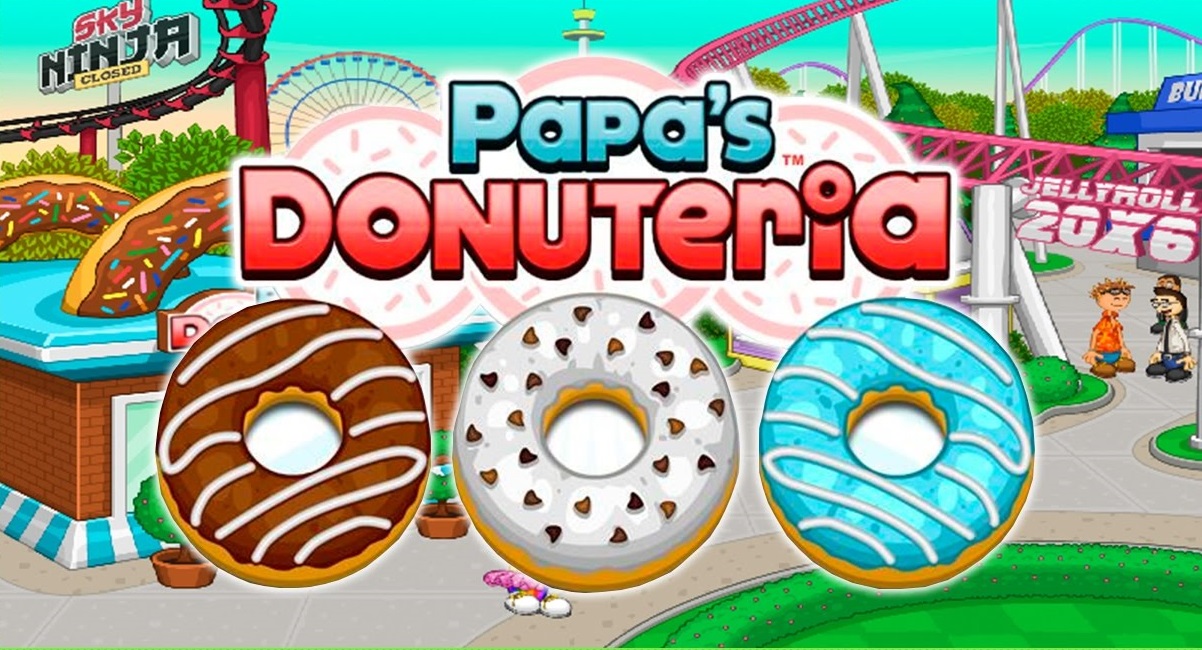 Papa's Donuteria Gameplay Screenshot 1 - Play Online