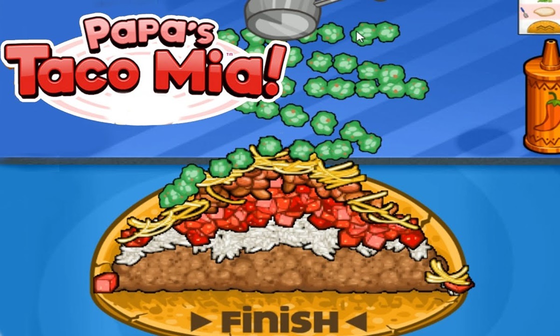 Papa's Taco Mia Gameplay Screenshot 1 - Play Online