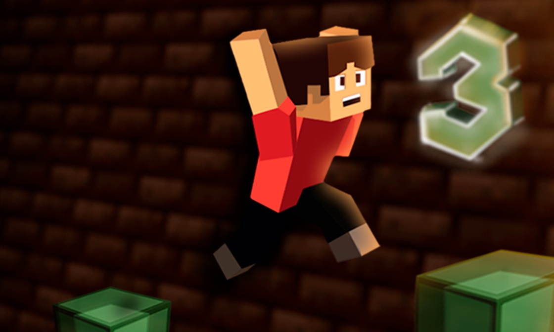 Parkour Block 3 Gameplay Screenshot 1 - Play Online