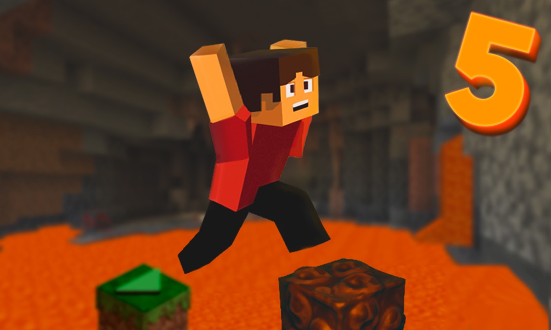 Parkour Block 5 Gameplay Screenshot 1 - Play Online