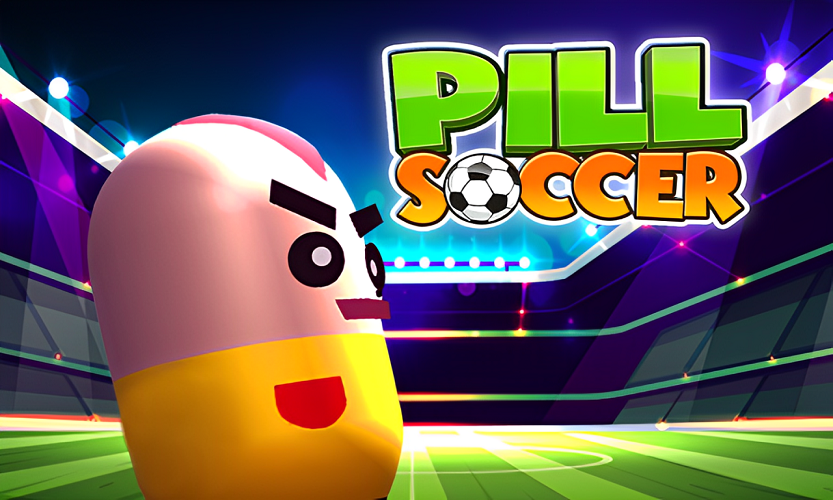 Pill Soccer Gameplay Screenshot 1 - Play Online