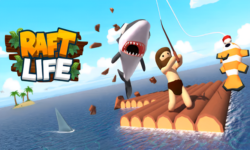 Raft Life Gameplay Screenshot 1 - Play Online