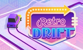 Retro Drift Gameplay Screenshot 1 - Play Online