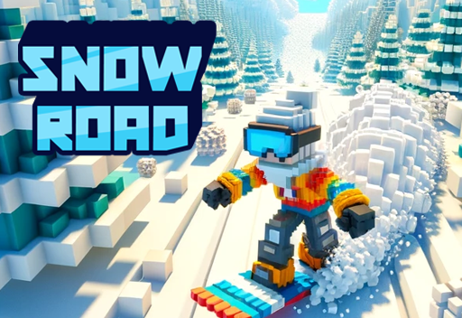 Snow Road Gameplay Screenshot 1 - Play Online