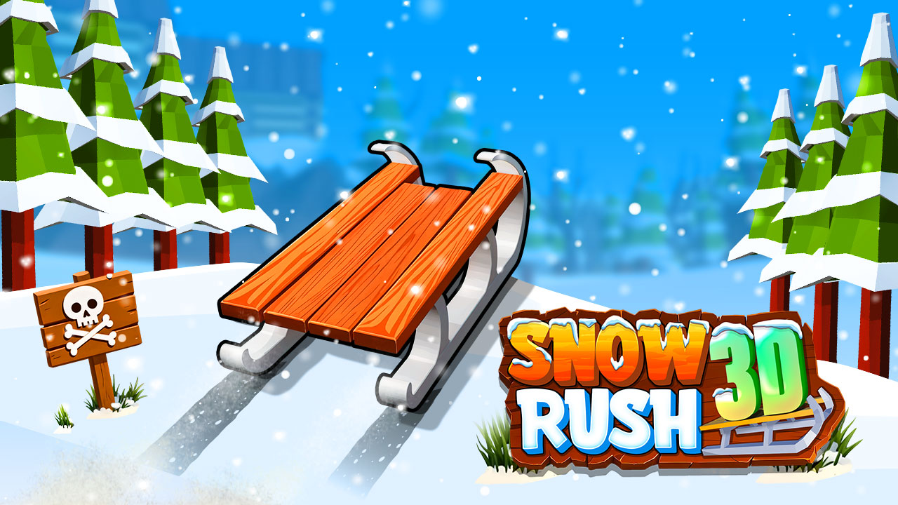 Snow Rush 3D Gameplay Screenshot 1 - Play Online