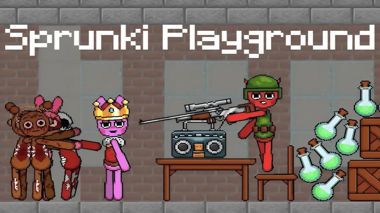 Sprunki Playground Gameplay Screenshot 1 - Play Online