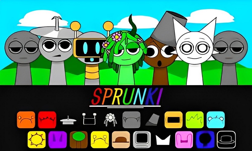 Sprunki Gameplay Screenshot 1 - Play Online