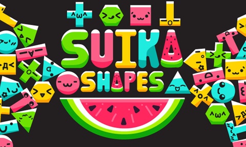 Suika Shapes Gameplay Screenshot 1 - Play Online