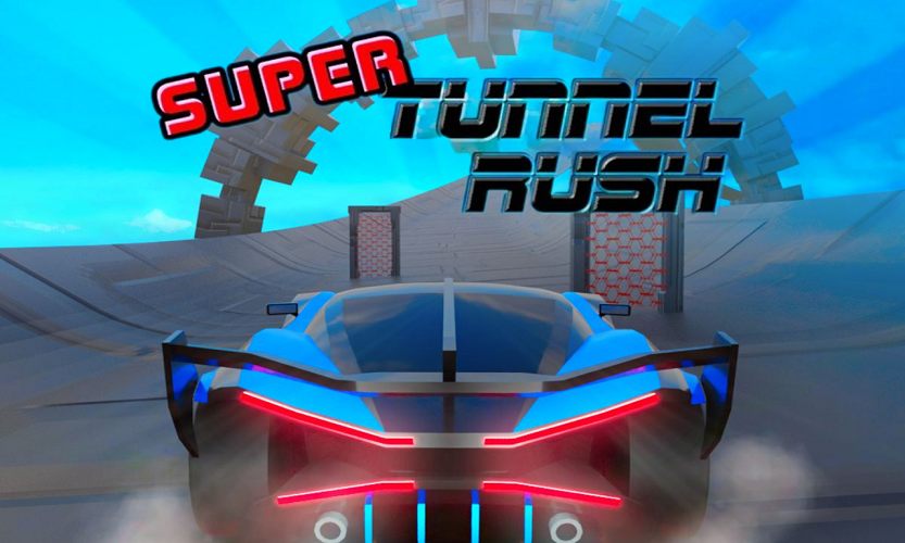 Super Tunnel Rush Gameplay Screenshot 1 - Play Online