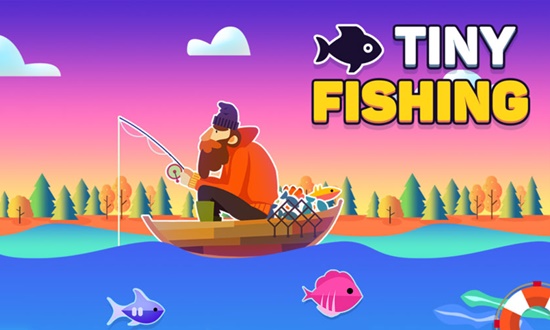 Tiny Fishing Gameplay Screenshot 1 - Play Online